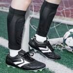 Sports Soccar Shin GuardsFootball Calf Compression Socks EVA Basketball Leg Sleeve Calf Support Protector Cycling Legs