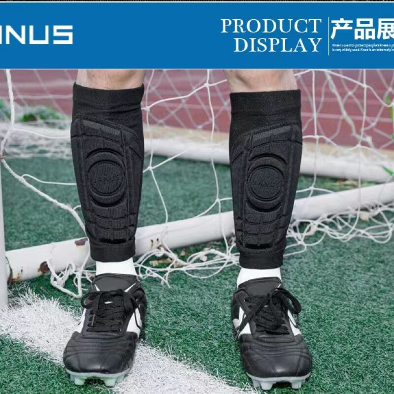 Sports Soccar Shin GuardsFootball Calf Compression Socks EVA Basketball Leg Sleeve Calf Support Protector Cycling Legs