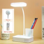 USB Rechargeable Table Lamp Study Desk Lamp Led Light For Bedroom Living Room