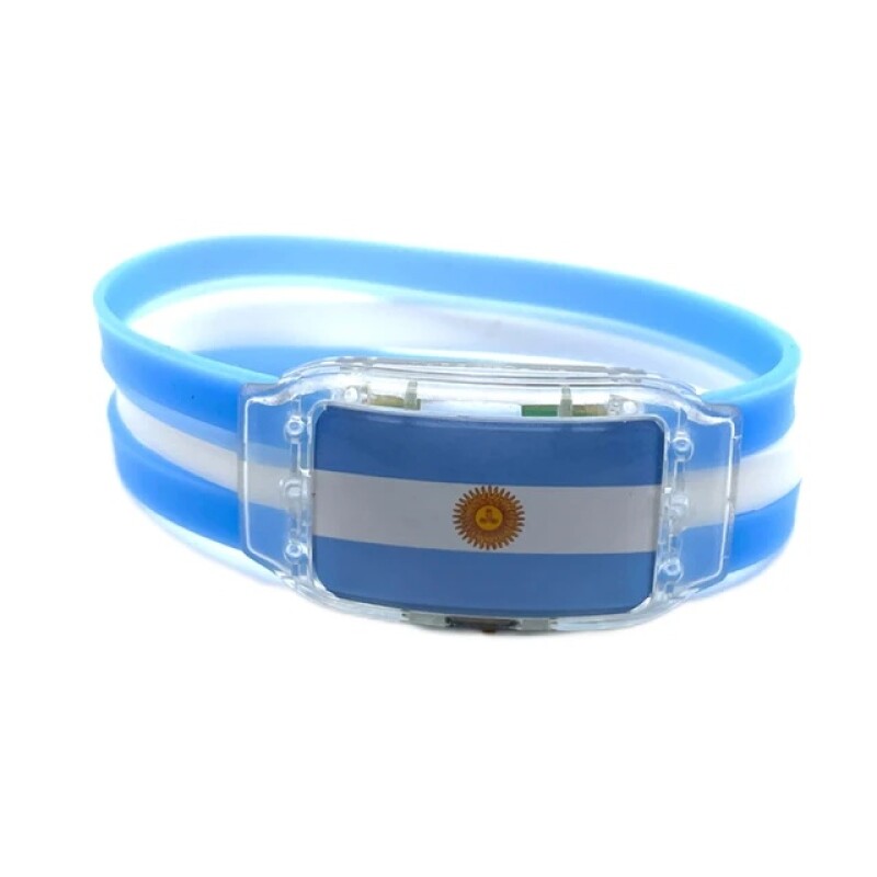 2022 Argentina Brazil germany Spain Portugal National Flag LED Bracelet Flow Watch Football Team Cheer Props Party Decor