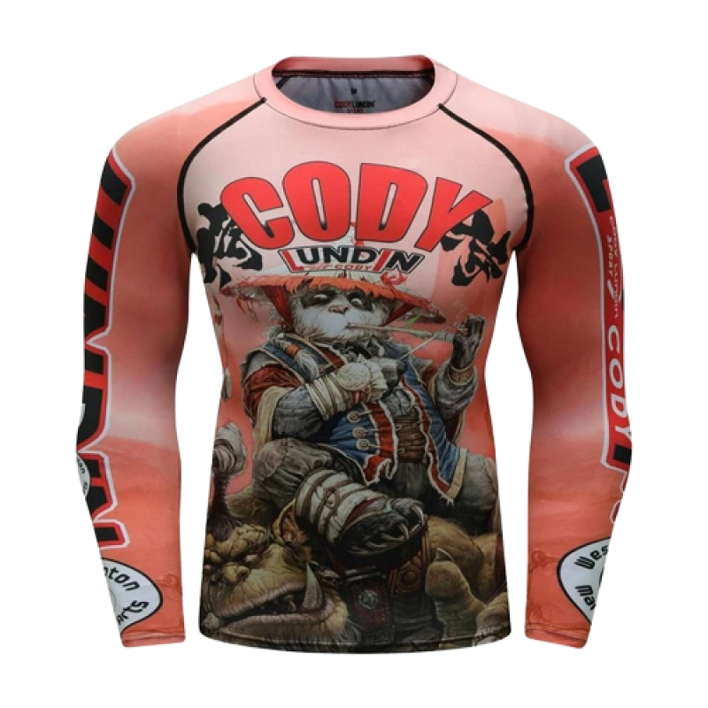 Cudy Lundin Fashion Long Sleeve Fitness Rash Guard