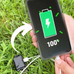 1200mAh Power Bank Charger Keychain with 3 LED Mini Portable Solar Panel Charger