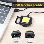 COB Rechargeable Keychain Light